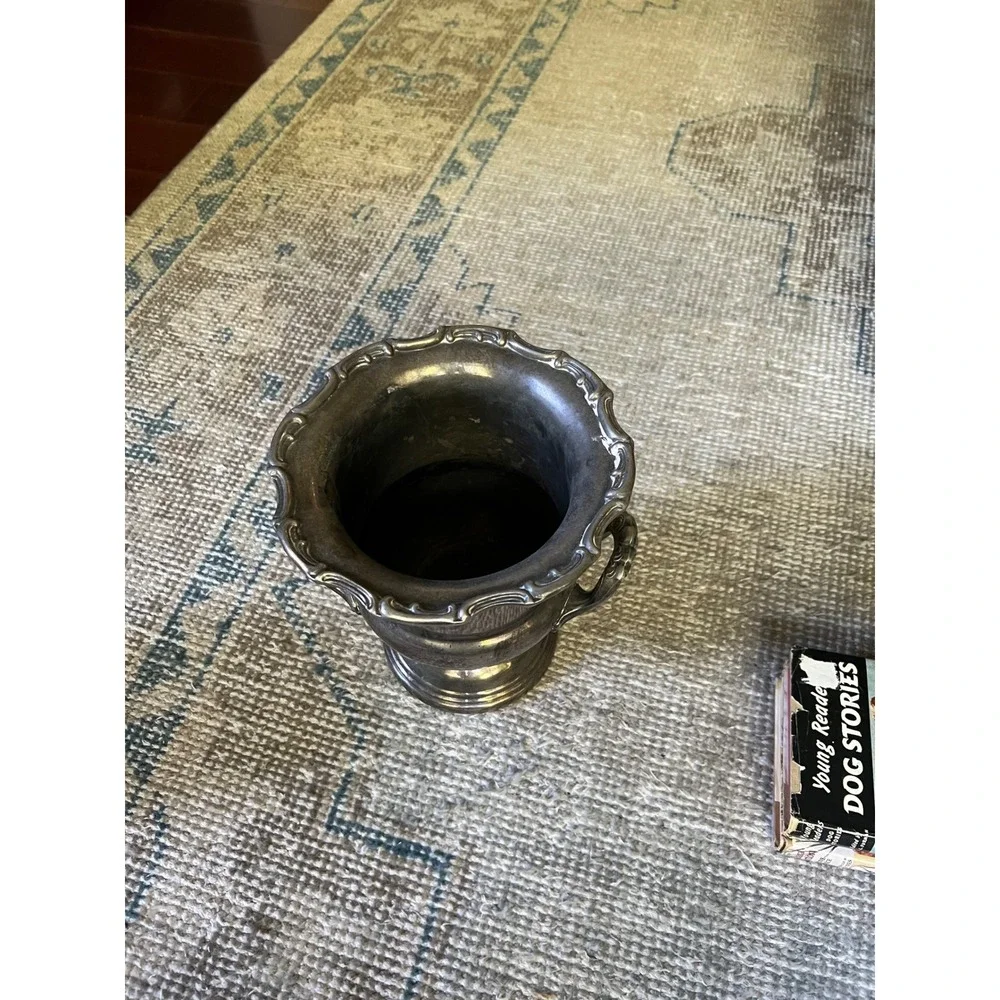 Vintage Silver Plate Champagne Ice Bucket Wine Cooler Victorian Style Urn Large - Picture 2 of 6